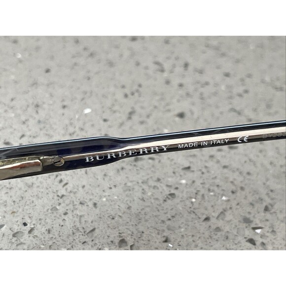 Burberry Black Clear Rectangular Glasses Frames ONLY Italy B2004 3016 52 16 140 - Picture 6 of 15